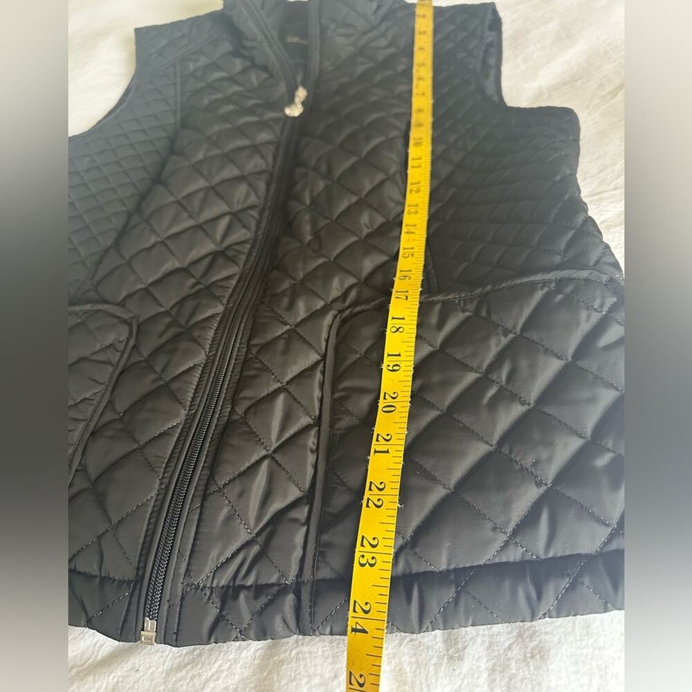 Calvin Klein Black Quilted Vest, size medium - Picture 8 of 13